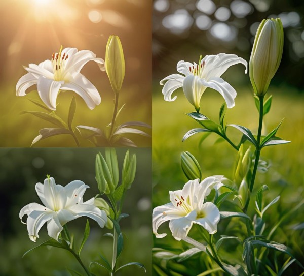 岁月流转，花期变换之美,花开花落，岁月静好——看着百合花期一天天变化,花期,第1张