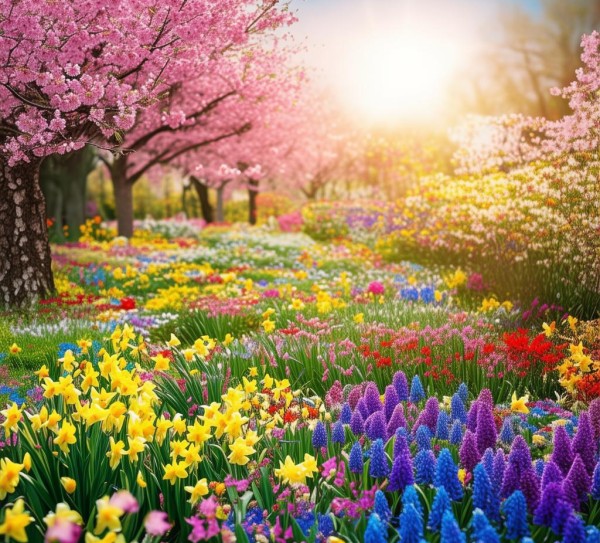四月花潮，探寻四月盛开的花卉之美,四月份绽放的美丽——揭秘四月盛开的花卉,花期,第1张