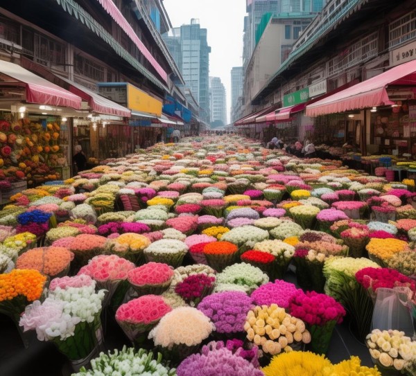 广州花城花卉批发市场攻略，一览表揭秘繁华花市,广州鲜花批发市场一览表，探寻花城繁华，解锁花卉批发新天地,鲜花批发,第1张