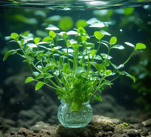 水培万年青新芽绽放，生机盎然养护指南,水养万年青，新芽发白绽放生机——探索水培花叶万年青的养护之道,养花,宁静,万年青,第1张