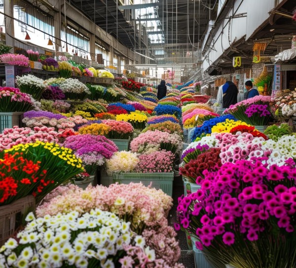路鲜花批发市场价格波动揭秘,东方路鲜花批发市场，揭秘价格波动背后的秘密,鲜花批发,第1张