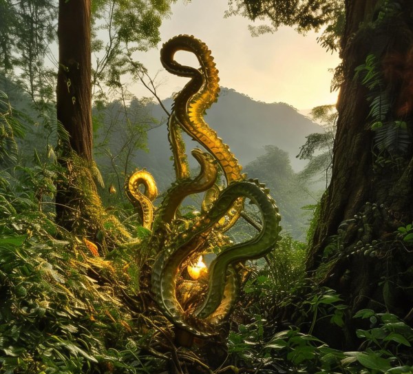 自然奇观，揭秘花中蛇形植物的奥秘,探寻自然界中的奇观，花像蛇一样的神秘植物,花期,第1张