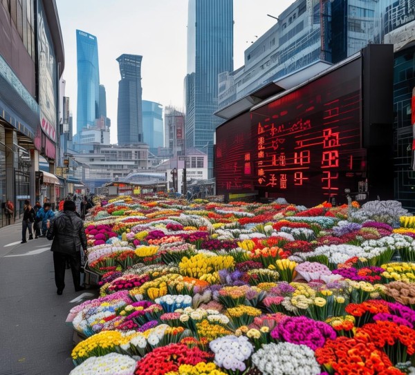 鲜花批发行情洞察，最新动态与市场趋势深度解析,上海鲜花批发价格行情，最新动态与市场趋势分析,鲜花批发,市场行情,第1张
