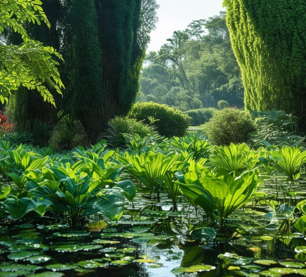 水养植物的四季绿意，自然之美随时光流转,四季常青，水养植物的绿意盎然——探索自然之美,自然之美,第1张