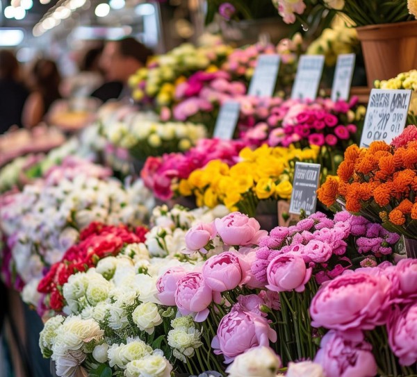 鲜花市场行情揭秘，价格与品质的平衡之道,鲜花比发市场行情解析，多少钱一支，品质与价格的权衡之道,花期,市场行情,第1张