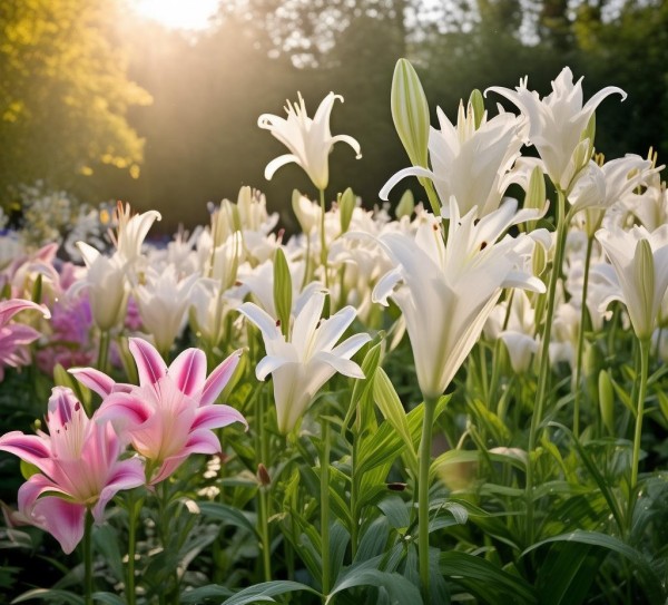 花海探秘，品种纷呈，花期绵延数月,探秘百合花，品种繁多，花期各异，最长可达数月,花期,第1张