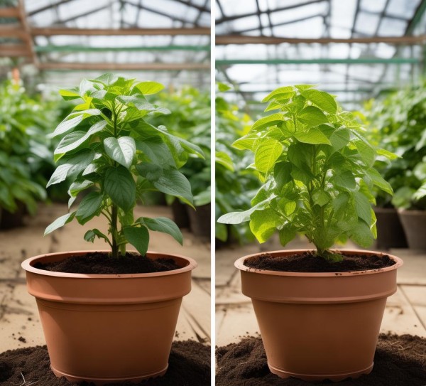大盆vs小盆养花，选择适合植物的最佳花盆尺寸对比,大盆养花与小盆养花的优劣对比，哪种更适合你的植物？,养花,第1张