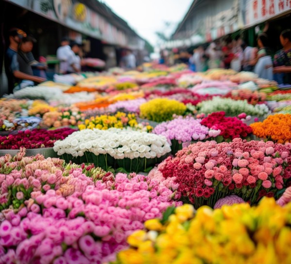 滁州鲜花批发市场，花潮涌动，商机无限解析,滁州市鲜花批发市场行情分析，花海涌动，商机无限,鲜花批发,市场行情,满天星,第1张