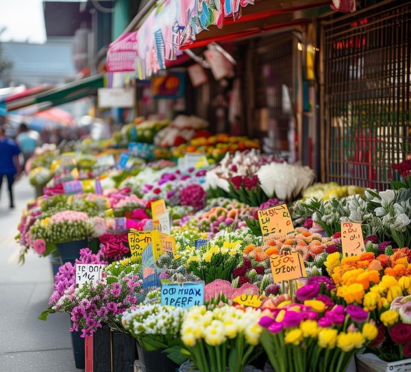 鲜花批发市场行情分析，影响因素与市场解析,鲜花厂家批发市场价格解析，行情走势及影响因素,鲜花批发市场,行情分析,第1张