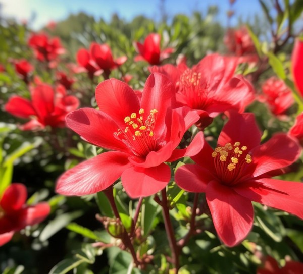 石榴花开，绽放绚烂，花期间护理秘籍大公开,石榴花开花期间护理攻略，让石榴花绽放得更加绚烂,花期,土壤,第1张