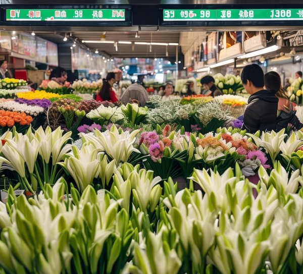 市场脉动，鲜花行情解析，消费趋势与波动一览,上海百合鲜花价格行情分析，市场波动与消费趋势一览,行情分析,第1张