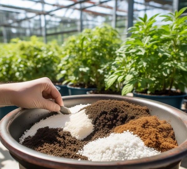 无土栽培基质配比秘籍，构建绿色植物健康成长环境,养花无土栽培基质配制指南，打造健康植物生长环境,养花,土壤,第1张