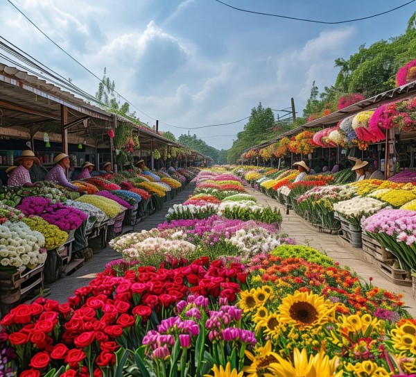 斗南花卉市场，云南鲜花供货商的绿色王国之光,云南斗南花卉市场，鲜花供货商的绿色王国,斗南花卉,鲜花供货,第1张