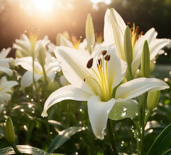 探秘花开花落，花期长短决定美丽瞬间,百合花开花期揭秘，美丽绽放，花期长短如何？,花期,土壤,第1张