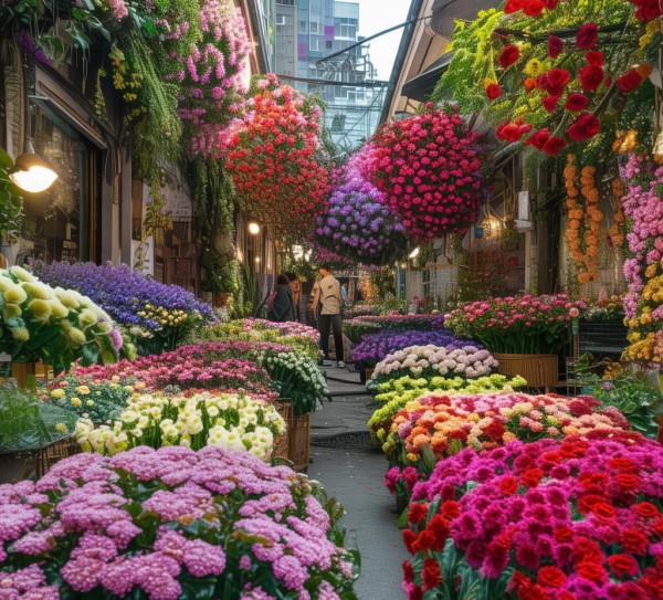 马陆鲜花批发市场，花卉盛宴的秘密角落,探寻花卉盛宴，马陆鲜花批发市场的神秘之地,鲜花批发,市场行情,魅力,第1张