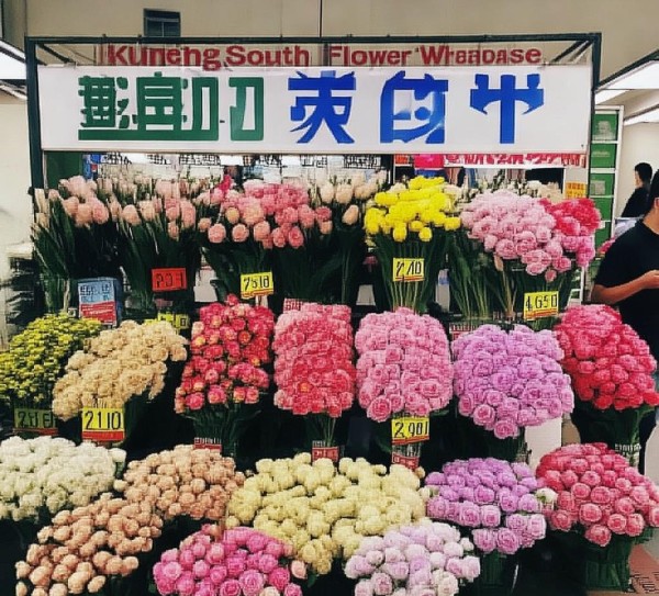 昆朋斗南鲜花批发，品质实惠两相宜,昆朋斗南鲜花批发价格解析，品质与实惠并存,鲜花批发,满天星,鲜花批发市场,第1张