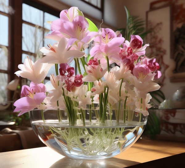 水培花卉养护之道，一帆风顺的秘诀全解析,水养花卉一帆风顺，揭秘水培花卉养护秘籍,养花,土壤,第1张