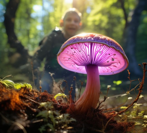 自然奇珍探秘，探寻如花般绚烂的灵芝之谜,探寻自然奇珍，有没有像鲜花一样的灵芝？,灵芝之谜,第1张