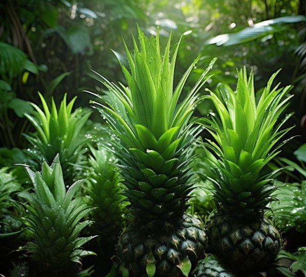 凤梨家族探秘，植物世界中的凤梨风采,探秘凤梨家族，像凤梨一样的植物图片赏析,魅力,第1张